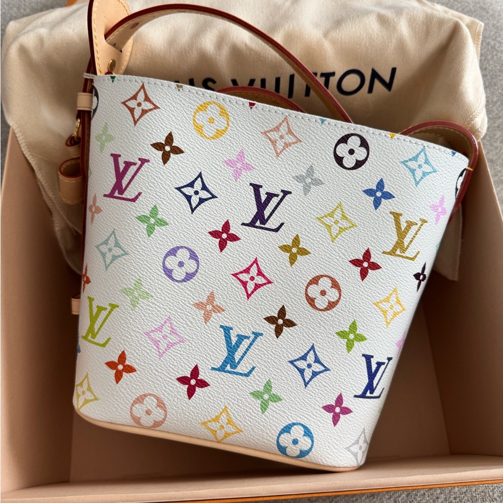NWT!! Louis Vuitton Multicolor Murakami All in BB